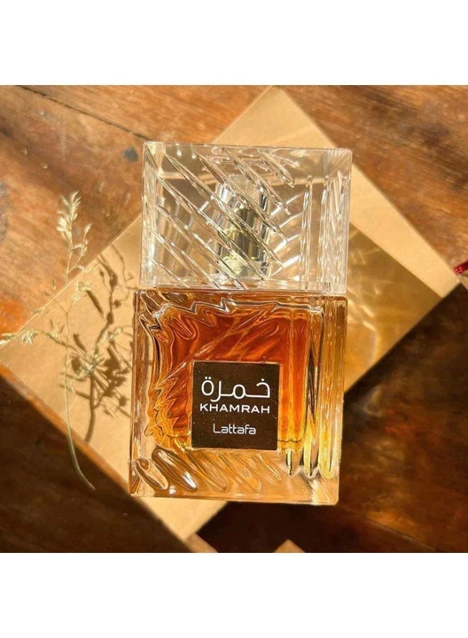 Lattafa Khamrah Unisex EDP by Lattafa 100ml - Image 4